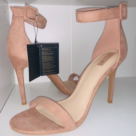 Shoes - F21 BEIGE HEELS